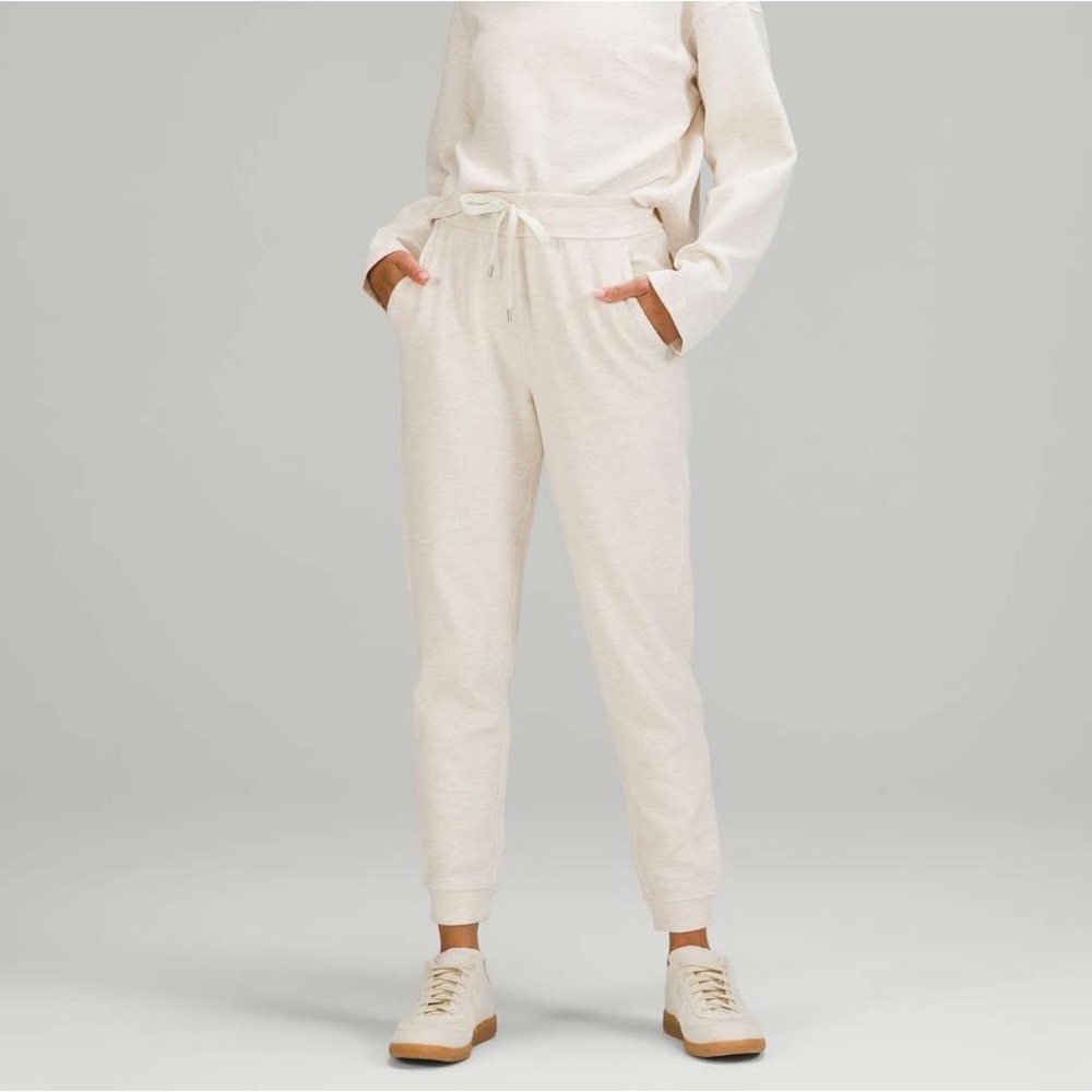 Lululemon ribbed high rise joggers